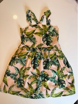 Janie & Jack tropical Dress- Size 8