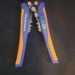 HAESTRONICA Wire Stripper and Crimper Hand Tool Blue Orange Multi-Function