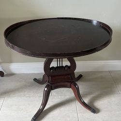 Vintage Mid Century Harp Table