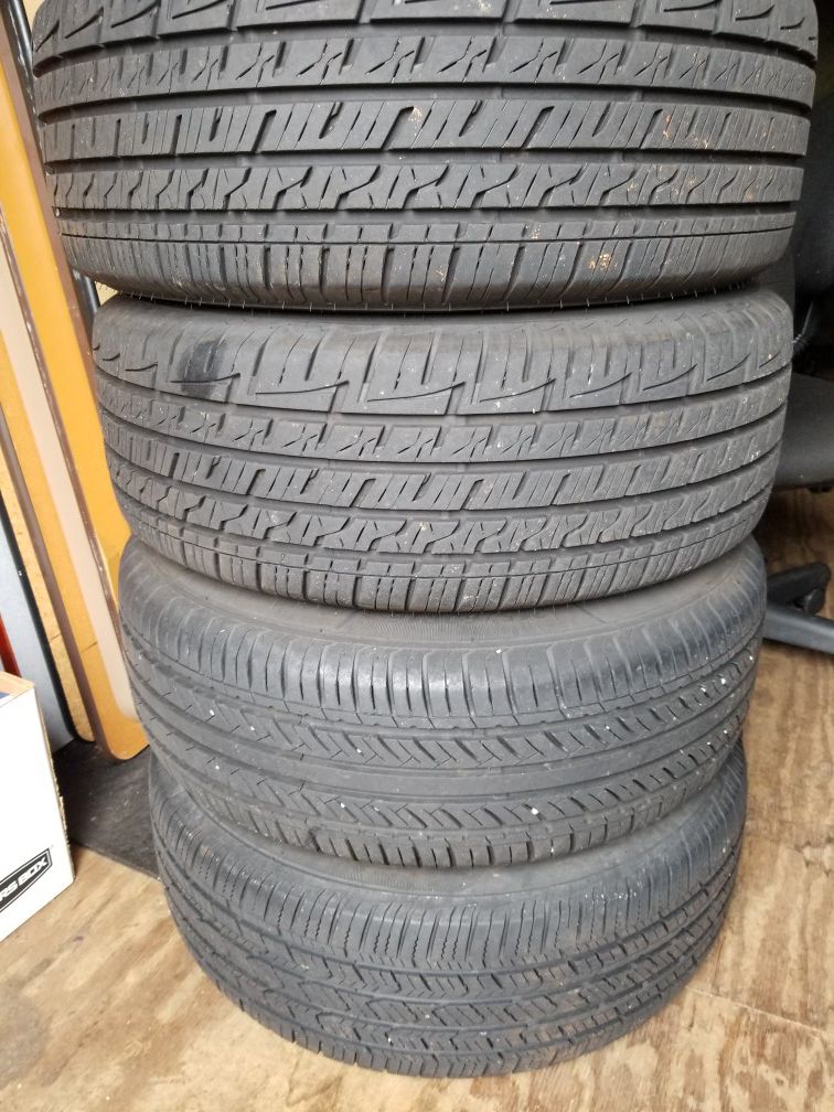 215/60R16 use for five monts.