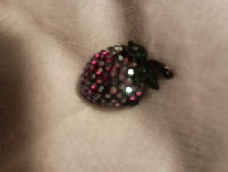 Strawberry Brooch