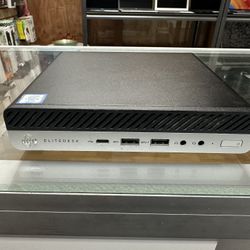 HP Elitedesk 800 G5 mini desktop computer core i5 9th gen 16GB RAM 256GB SSD