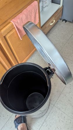 Stainless Steel Step Trash Can