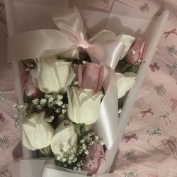 Pink Roses Flower Bouquet For Sale NEED GONE 
