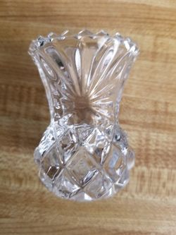 Vintage Pressed Glass Toothpick Holer