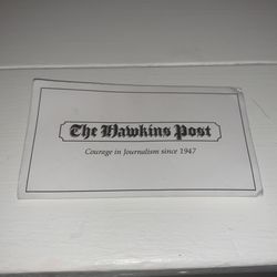 RARE Stranger Things Experience Reporter Card