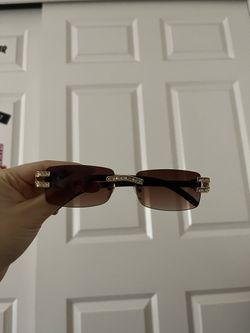 Crystal Embellished Sunglasses