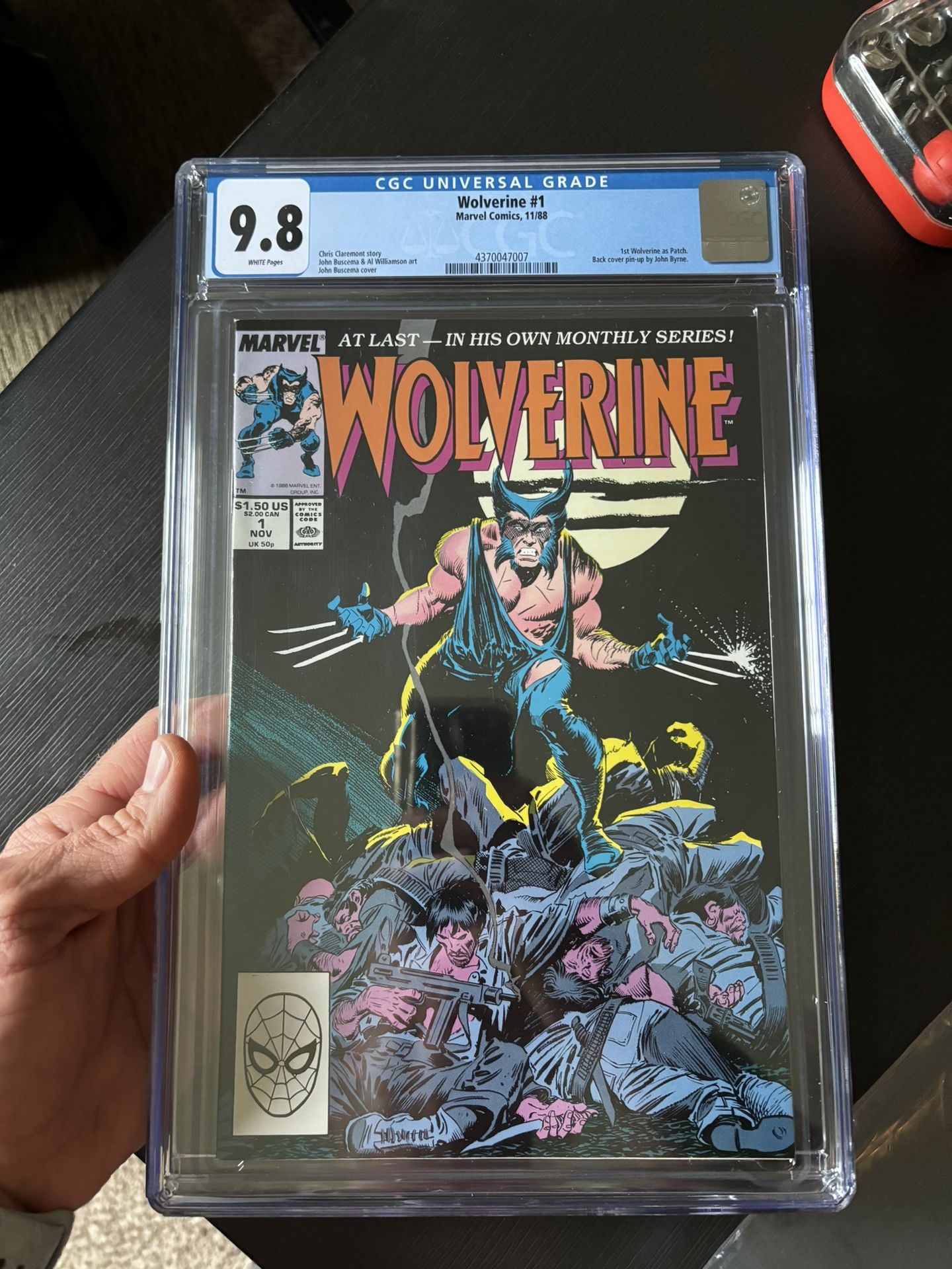 Wolverine #1 Graded 9.8 Comic Book X-men