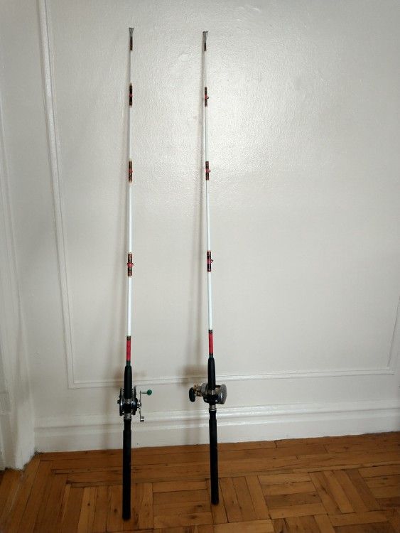 Two Deep Sea Fishing Rods