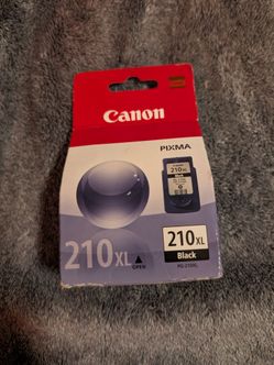 genuine Canon PG-210XL High-Yield Black Ink Cartridge (Model 2973B001)