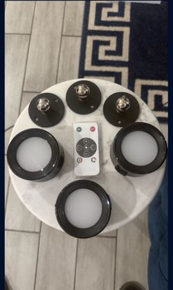 Rechargeable Lights & Remote 