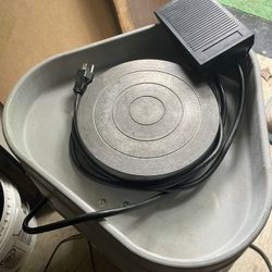 Professional Clay Devil Pottery Wheel & Foot Pedal 
