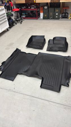 Truck floor mats