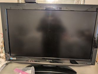 Sharp Television With Built In Video Player 