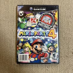 GameCube Game Mario Party 4 