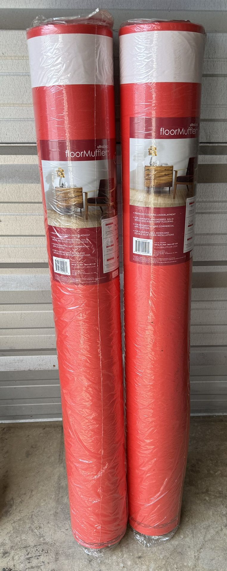 NEW - Floormuffler Ultraseal Underlayment 100 Sq. Ft Roll