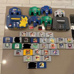 N64 nintendo 64 consoles games