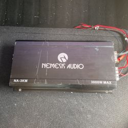 Nemesis Audio Amplifier For Subwoofers