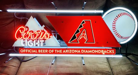 Coors light Dback Official Neon