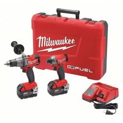 Milwaukee M18 FUEL Drill Combo Kit
