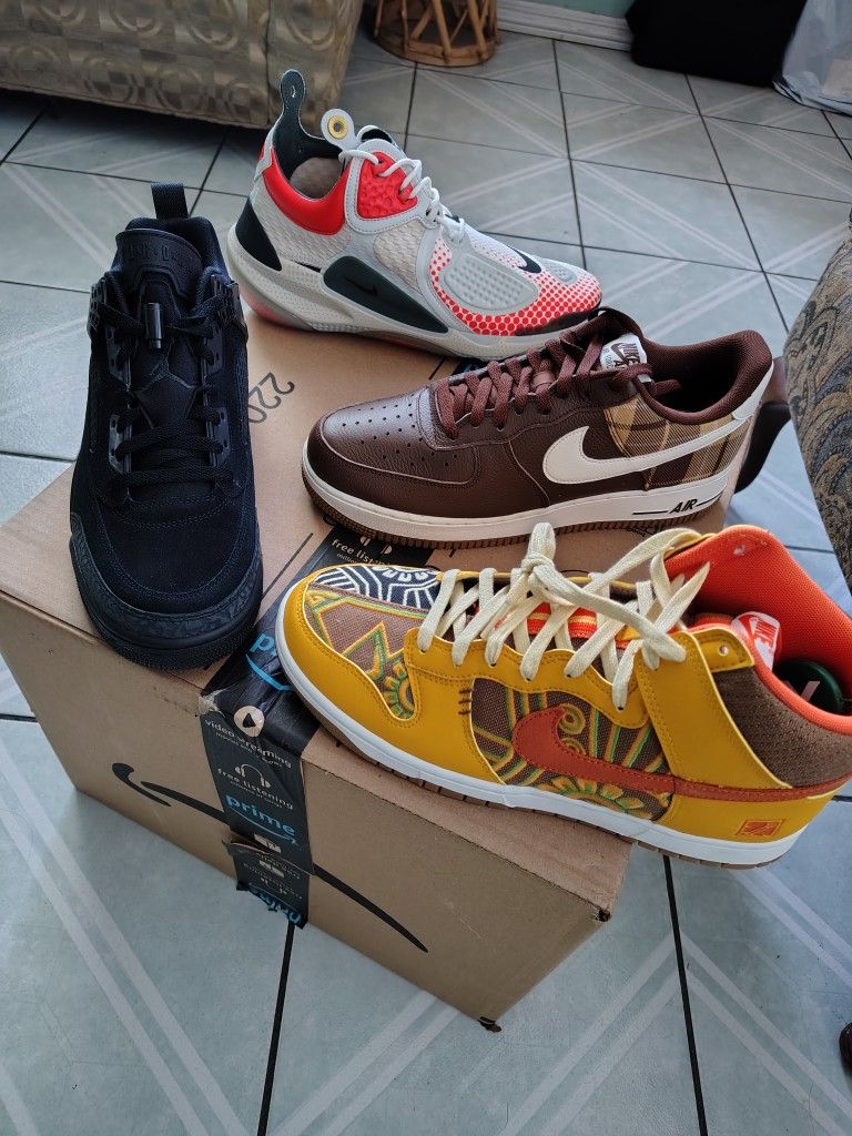 JORDAN & NIKE SHOES - ALL BRAND NEW
