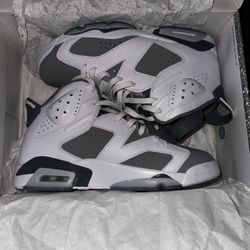 Cool Grey Jordan 6s Size 11 