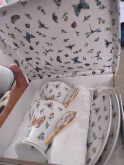 Italian ceramic Tea Set