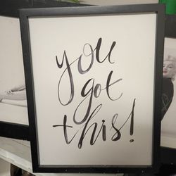 Wall Decor "You Got This"