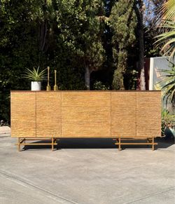 7’ John-Richard "Harmony" Sideboard Credenza Media Center TV Stand (Retails $6,400+)