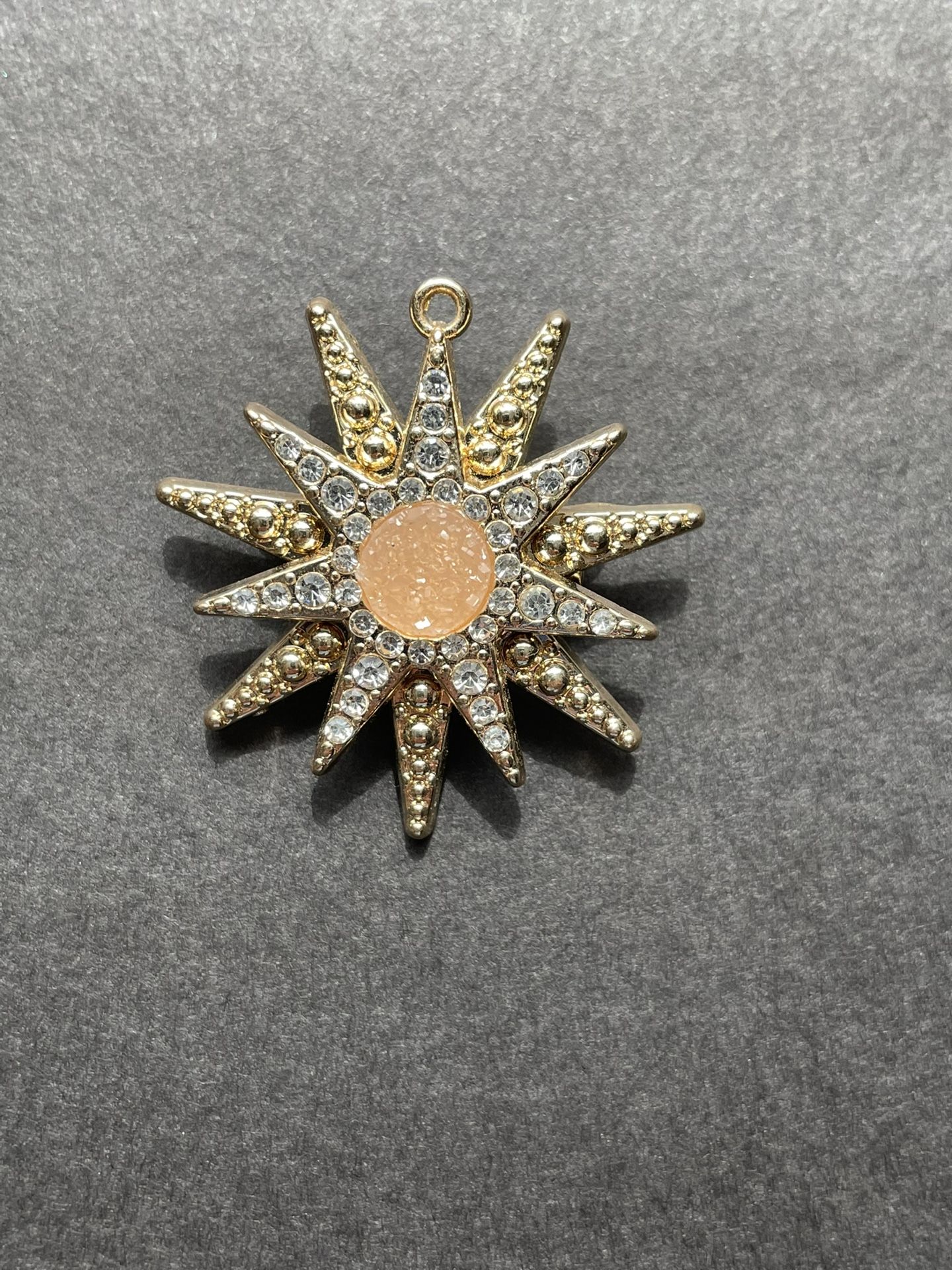 Unique Sugarfix Star Brooch/Pin Two Tone