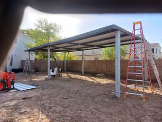 Shade Structure Fabrication 