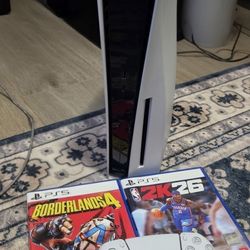 PS5 Disc version  With 2 Games