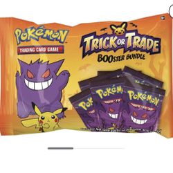 Pokémon Trick Or Trade Booster Bundle 