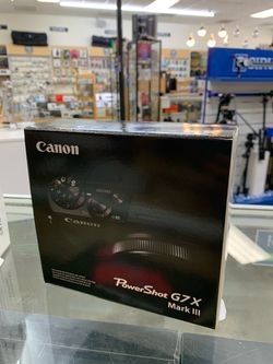 Canon Powershot G7X Mark III
