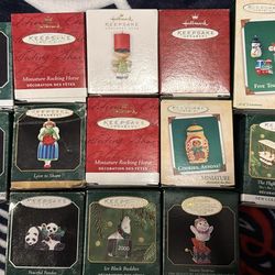 Hallmark Miniature Ornaments