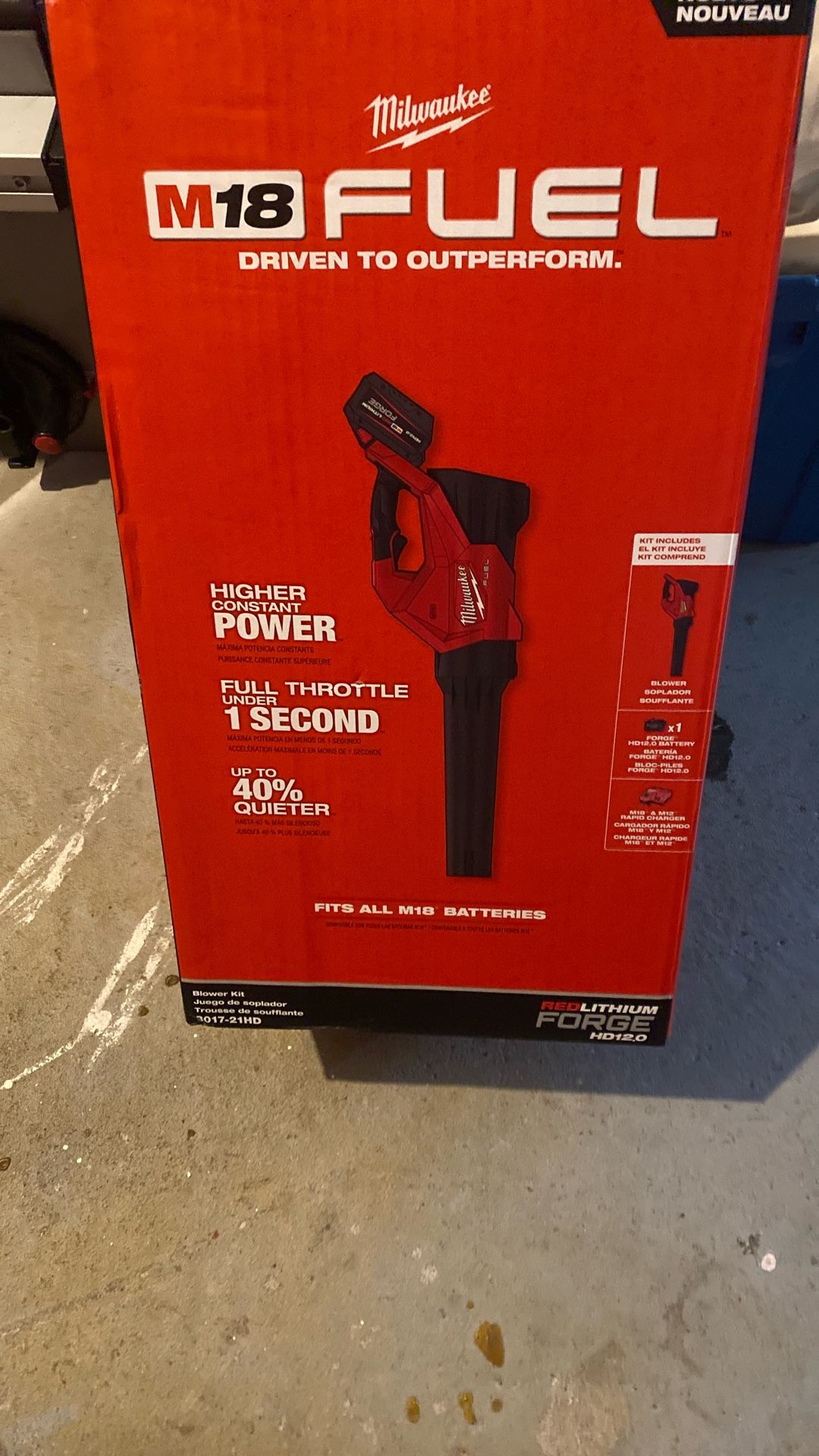 Milwaukee Fuel Blower
