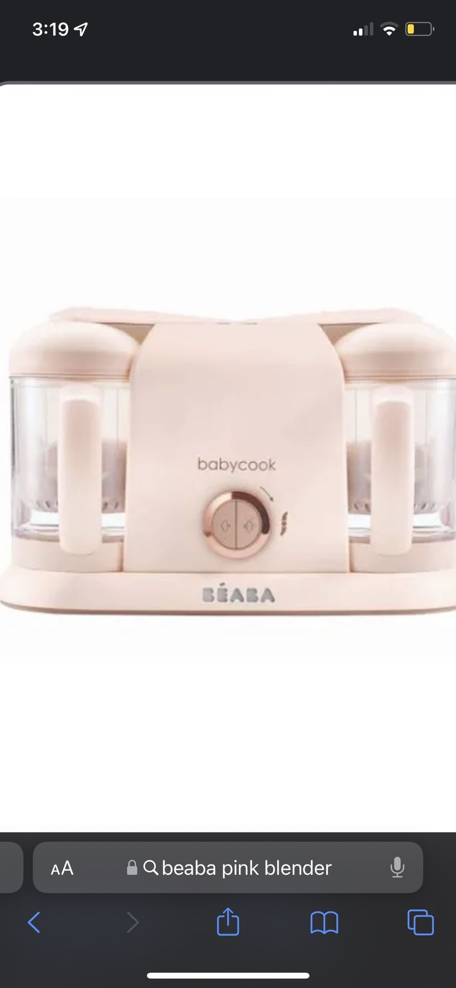 BEABA BABYCOOK Plus 4 In steam Cooker