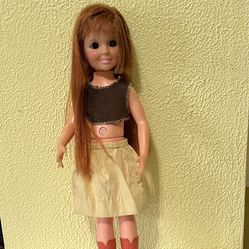 Vintage Crissy Doll Growing Red Hair 