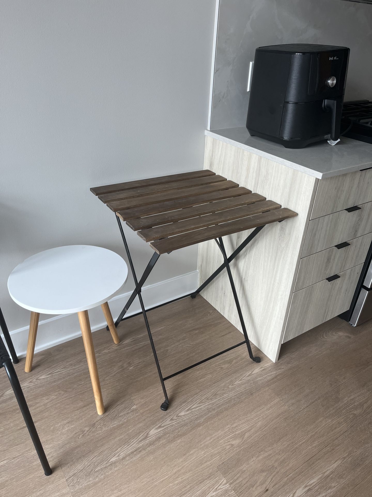 IKEA table (dark wooden)