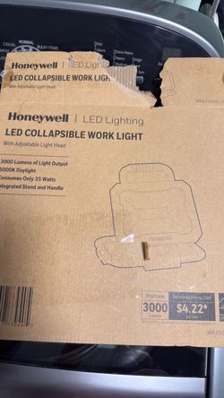 Honeywell LED Collapsible Work Light 3000 Lumens