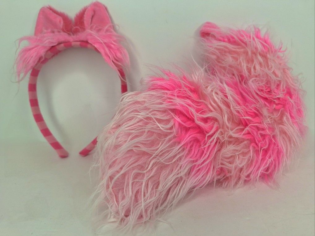 Disney Alice in Wonderland Cheshire Cat Ears and Tail Costume Accessory Set