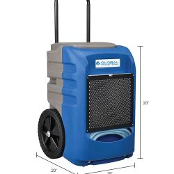 Refrigerant Dehumidifier w/ Pump, 120V, 145 Pints