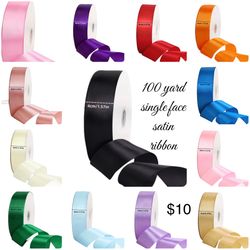 100 yard ribbon single sided