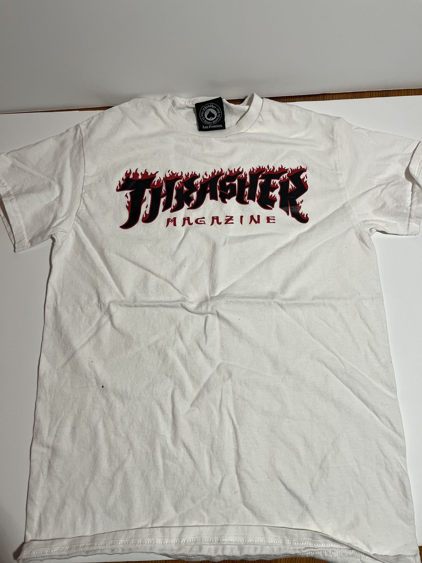 Black Red Thrasher Tee From Lynch Converse Event Size Small