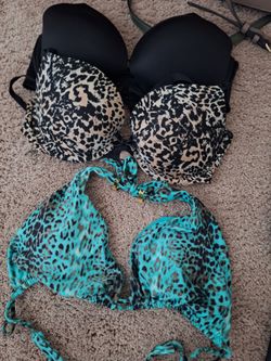 36 D bras and bikini top