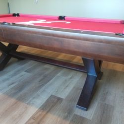 8' Presidential Crosstown Pool Table 