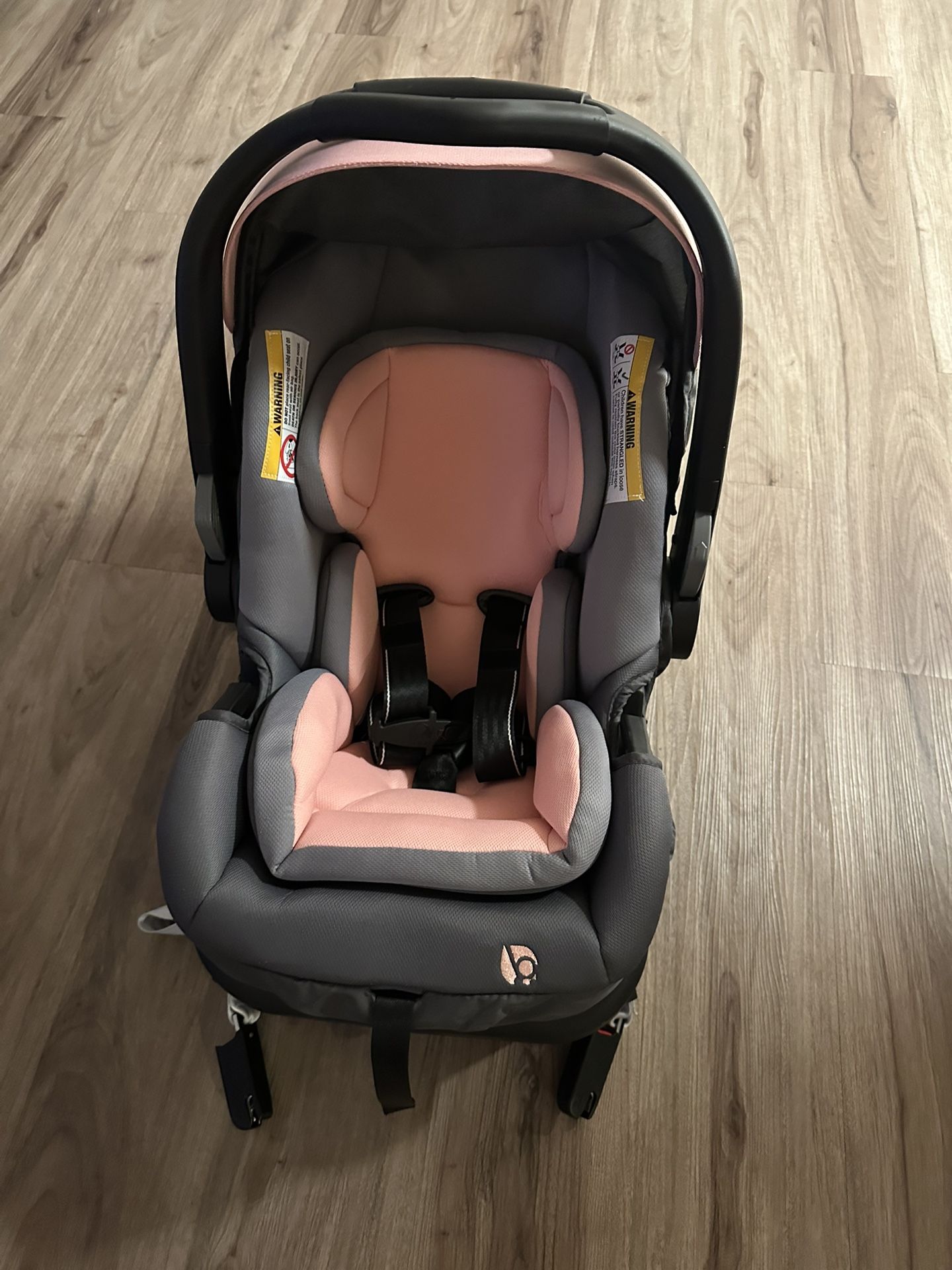 Pink Baby Trend Car Seat 