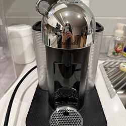 Nespresso VERTUO machine In Chrome. 