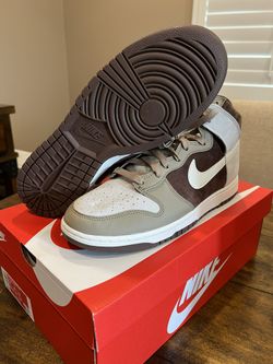 Nike Dunk High - Light chocolate Size 12