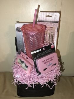 Mothers Day Makeup Bag Basket 